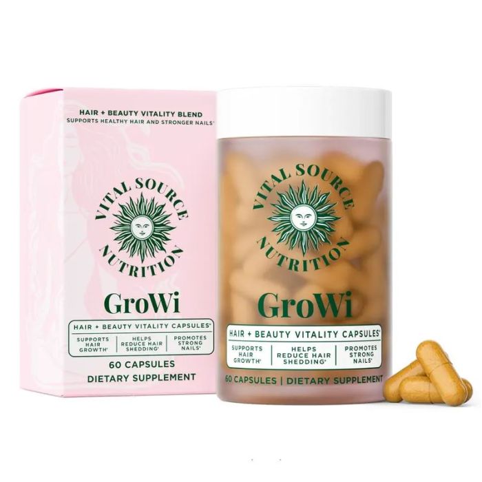 VITAL SOURCE NUTRITION: Growi Womens Hair Beauty, 60 cp