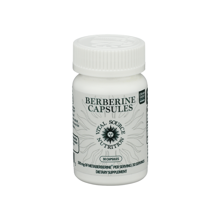 VITAL SOURCE NUTRITION: Berberine, 30 cp