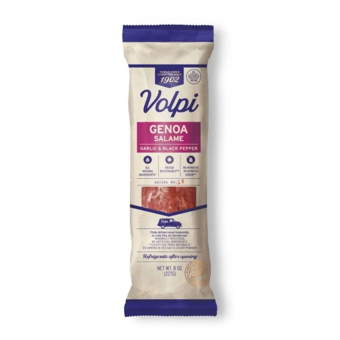 VOLPI: Genoa Salame, 8 oz