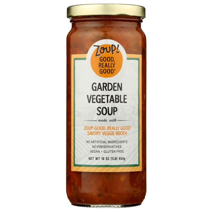 ZOUP GOOD REALLY: Garden Vegetable Soup, 16 oz