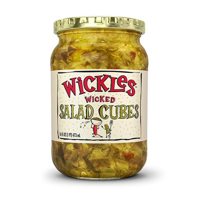 WICKLES: Wicked Salad Cubes, 16 fo