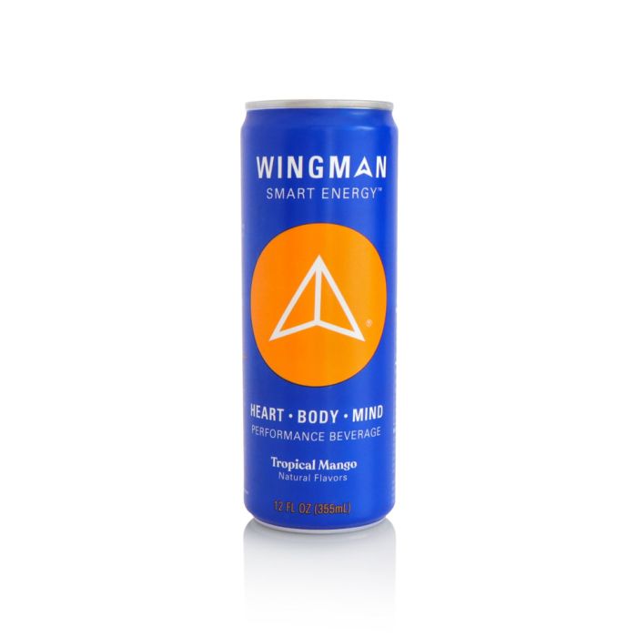 WINGMAN SMART ENERGY: Tropical Mango Performance Beverage, 12 fo