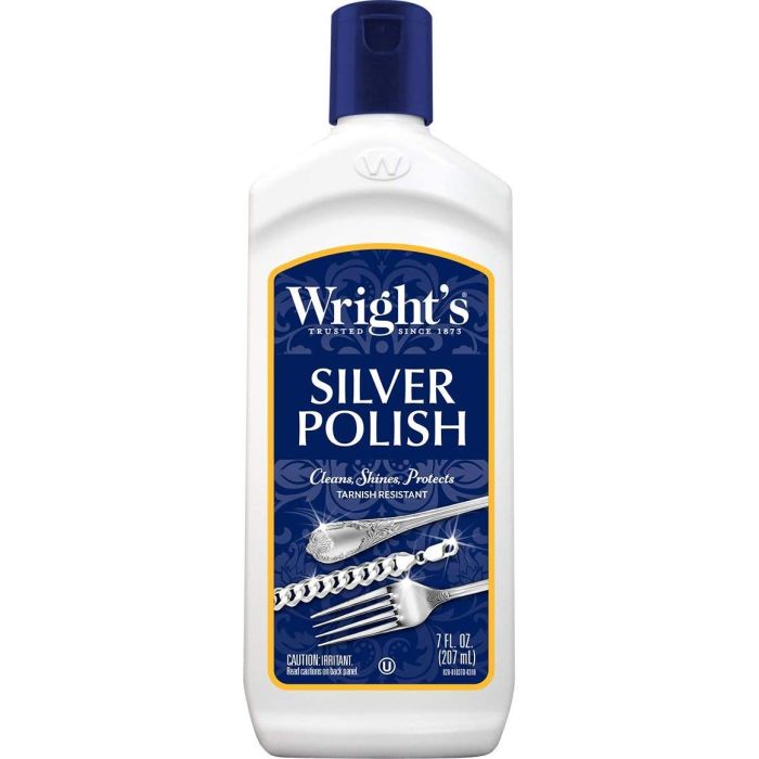 WRIGHTS: Silver Polish, 7 oz