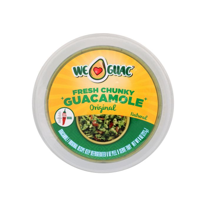 WE GUAC: Fresh Chunky Guacamole Original, 8 oz