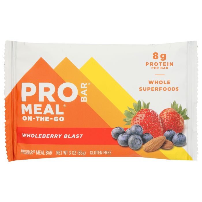 PROBAR: Wholeberry Blast Meal Replacement Bar, 3 oz