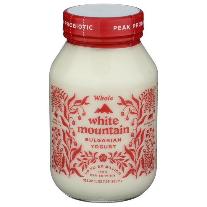 WHITE MOUNTAIN: Bulgarian Yogurt Whole Milk, 32 oz