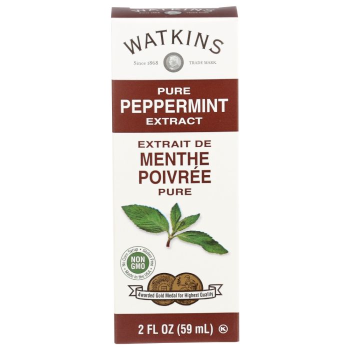 WATKINS: Pure Peppermint Extract, 2 oz