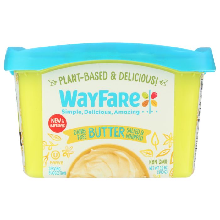 WAYFARE: Salted Whipped Butter Dairy Free, 12 oz