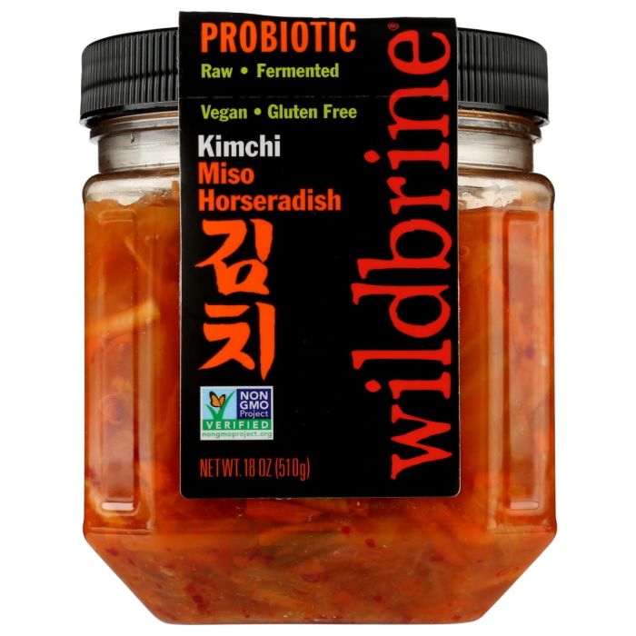 WILDBRINE: Miso Horseradish Japanese Kimchi, 18 oz
