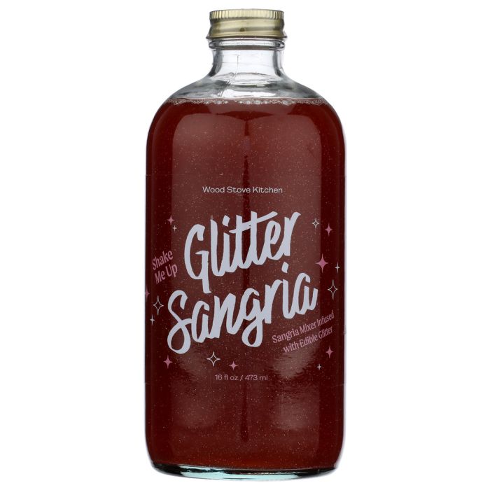 WOOD STOVE KITCHEN: Glitter Sangria Mixer, 16 fo