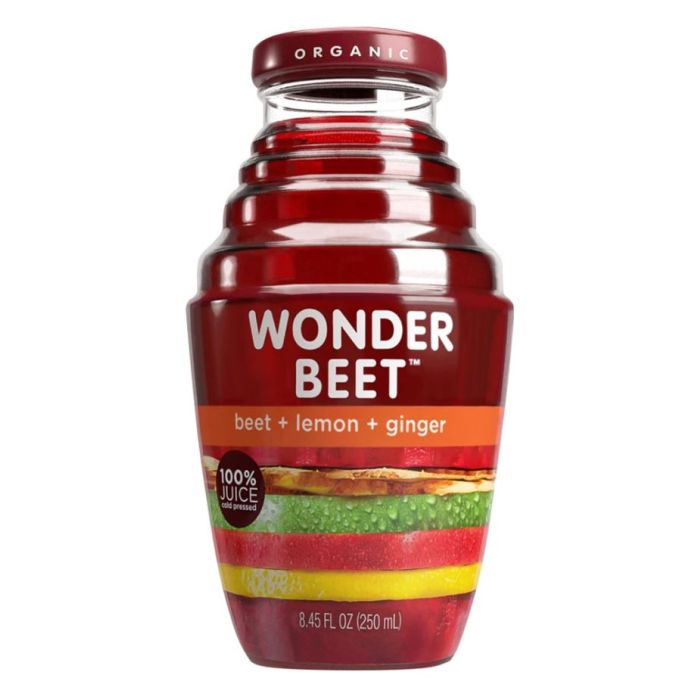 WONDER JUICE: Beet Lemon Ginger juice, 8.45 fo