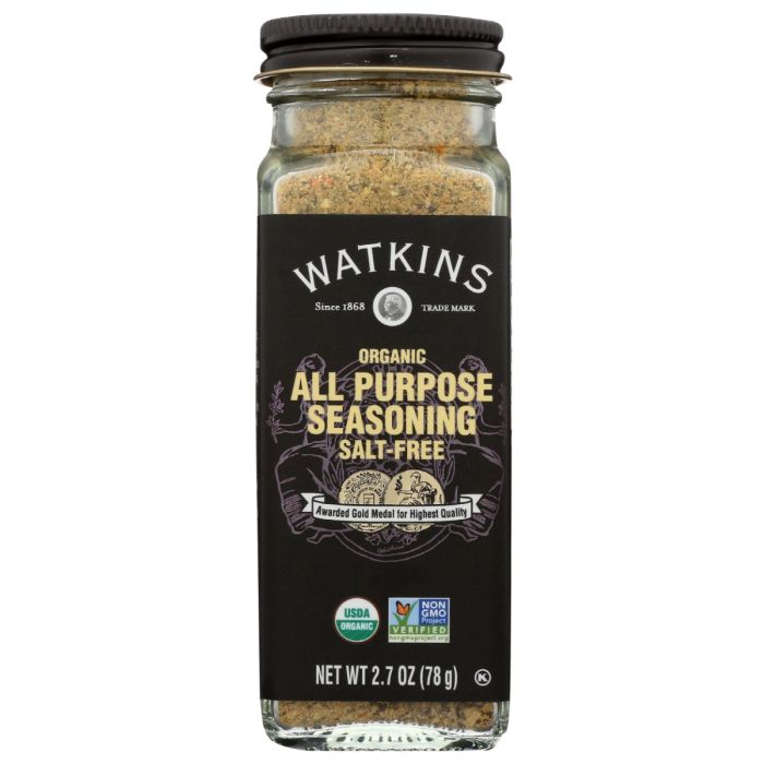 WATKINS: All Purpose Seasoning Salt Free, 2.7 oz