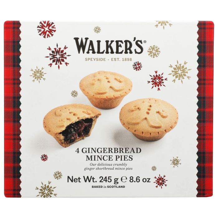 WALKERS: Gingerbread Mince Pies, 8.6 oz