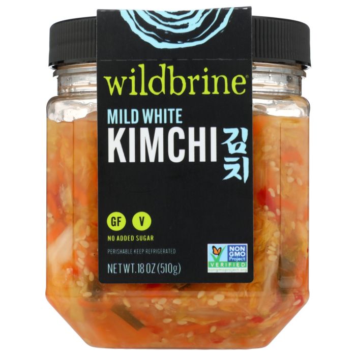 WILDBRINE: Mild White Kimchi, 18 oz