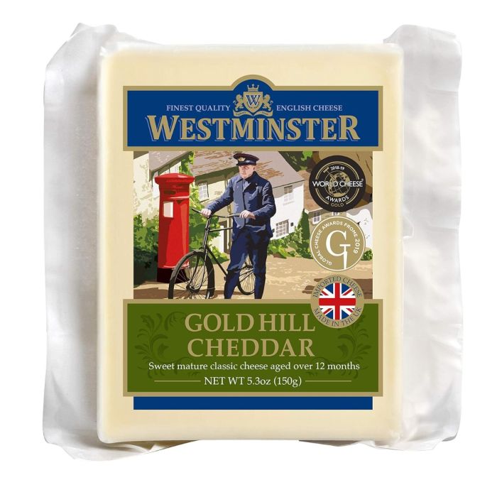 WESTMINSTER: Gold Hil Cheddar Cheese, 5.3 oz