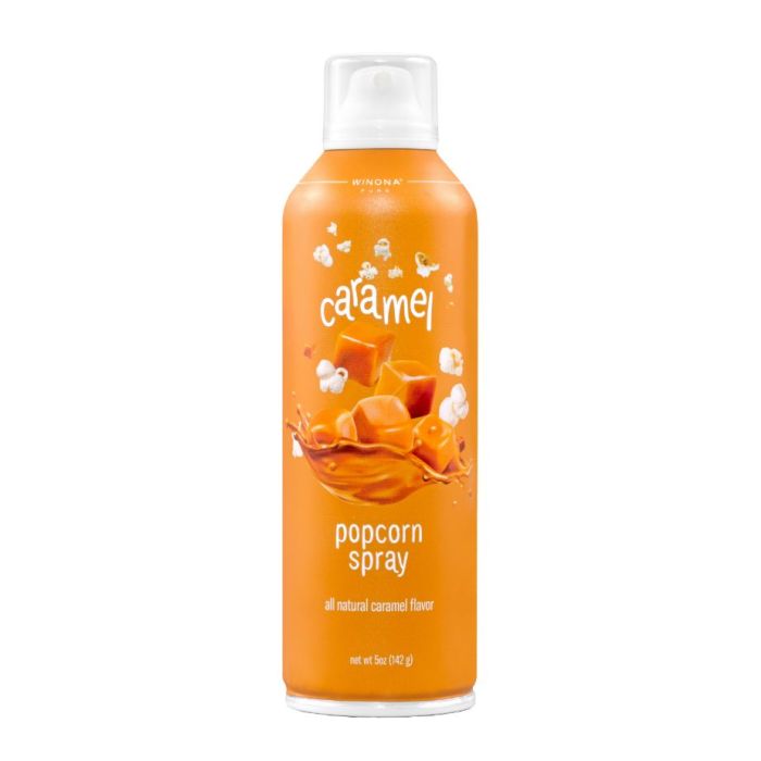 WINONA PURE: Caramel Popcorn Spray, 5 oz