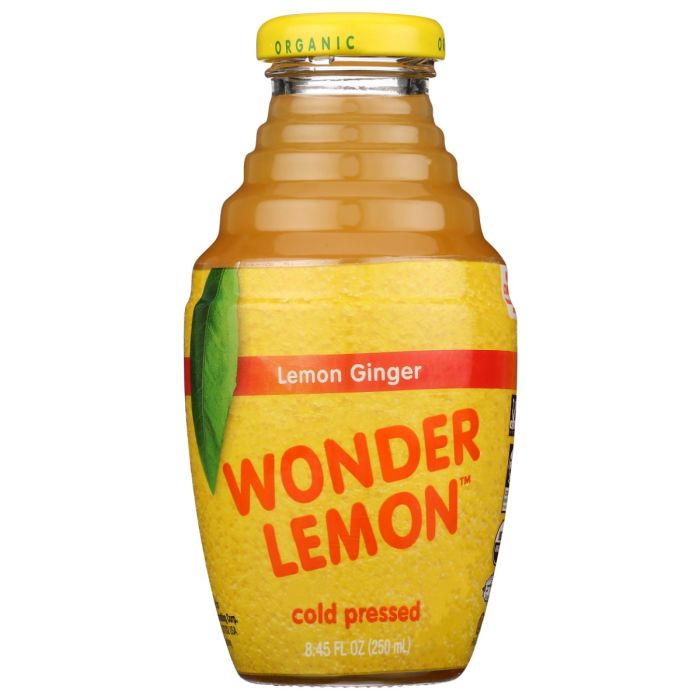 WONDER JUICE: Lemon Ginger Juice, 8.45 fo