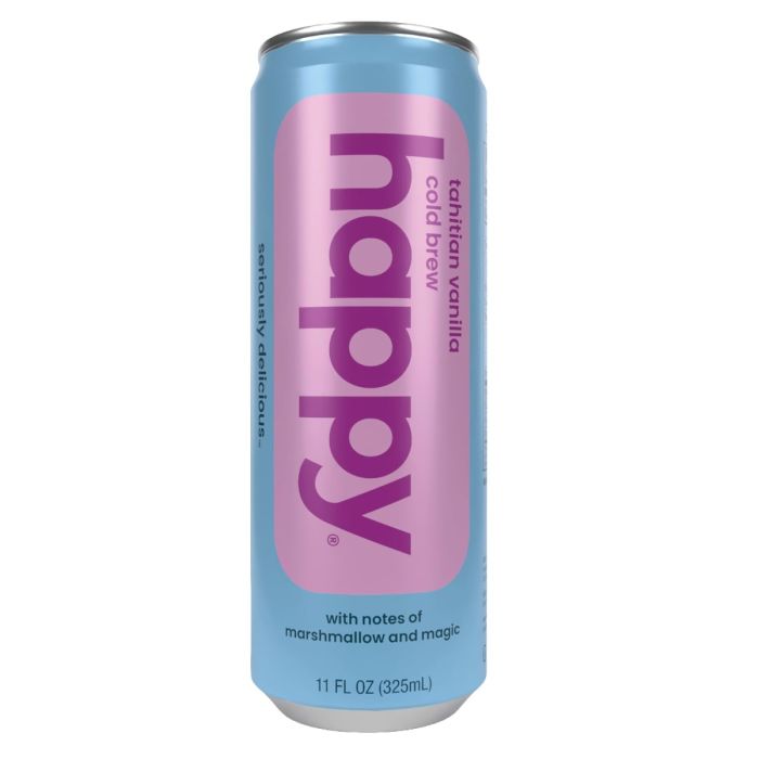 WE ARE HAPPY: Tahitian Vanilla Cold Brew Coffee, 11 fo
