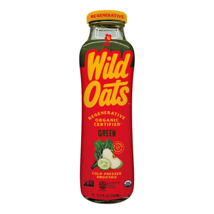 WILD OATS: Organic Green Smoothie, 11.2 fo