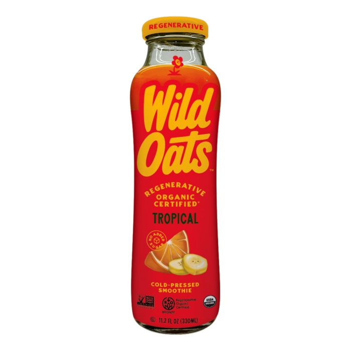 WILD OATS: Organic Tropical Smoothie, 11.2 fo