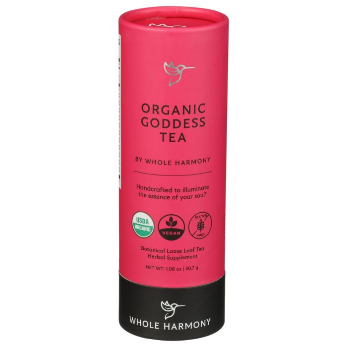 WHOLE HARMONY: Organic Goddess Tea, 1.08 oz