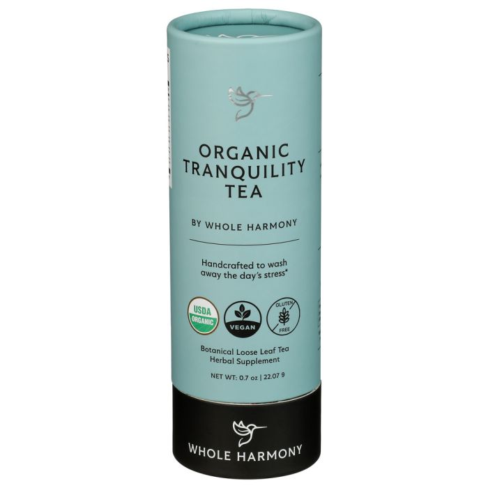 WHOLE HARMONY: Organic Tranquility Tea, 0.7 oz