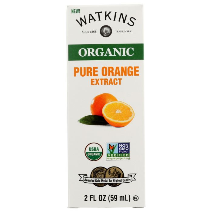 WATKINS: Organic Pure Orange Extract, 2 fo