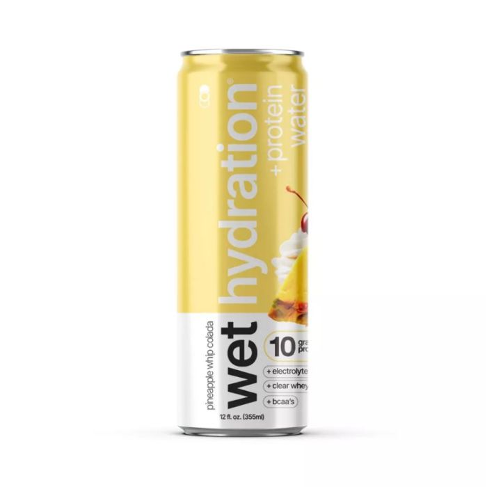 WET HYDRATION: Pineapple Whip Colada Water, 12 fo