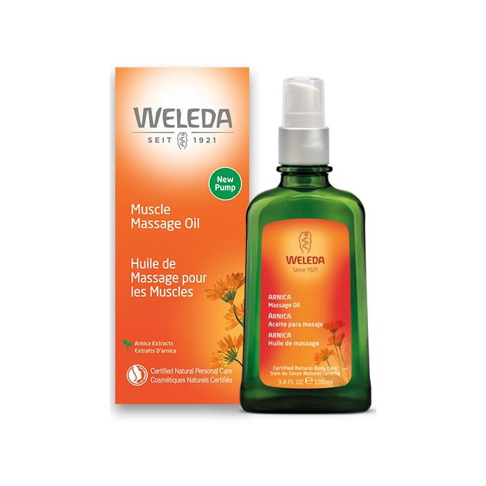 WELEDA: Muscle Massage Oil Arnica, 3.4 oz