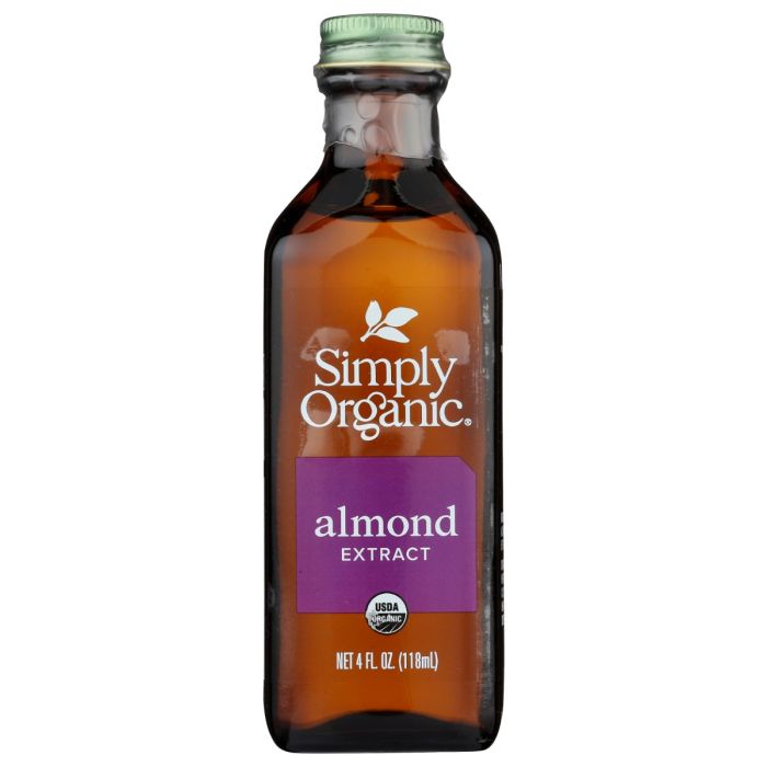 SIMPLY ORGANIC: Almond Extract, 4 oz