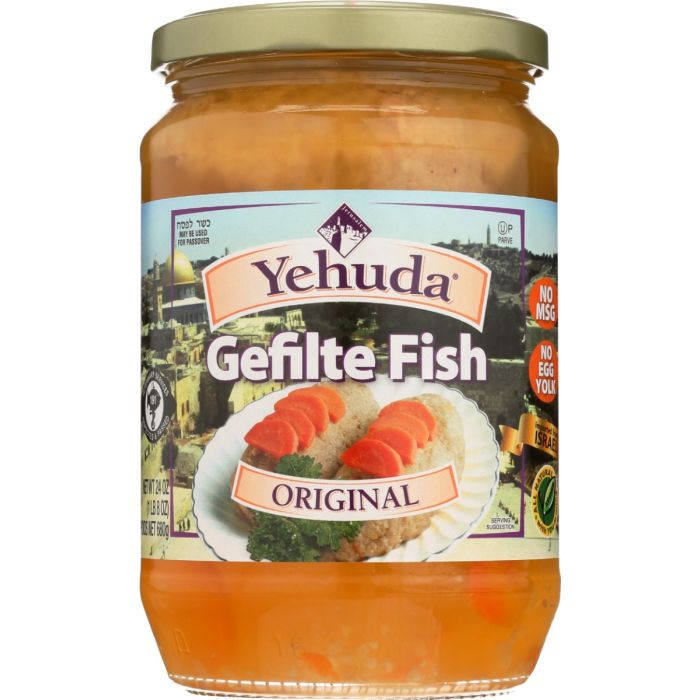 YEHUDA: Original Gefilte Fish, 24 oz