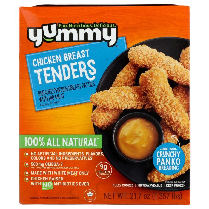 YUMMY: Chicken Breast Tenders, 21.7 oz
