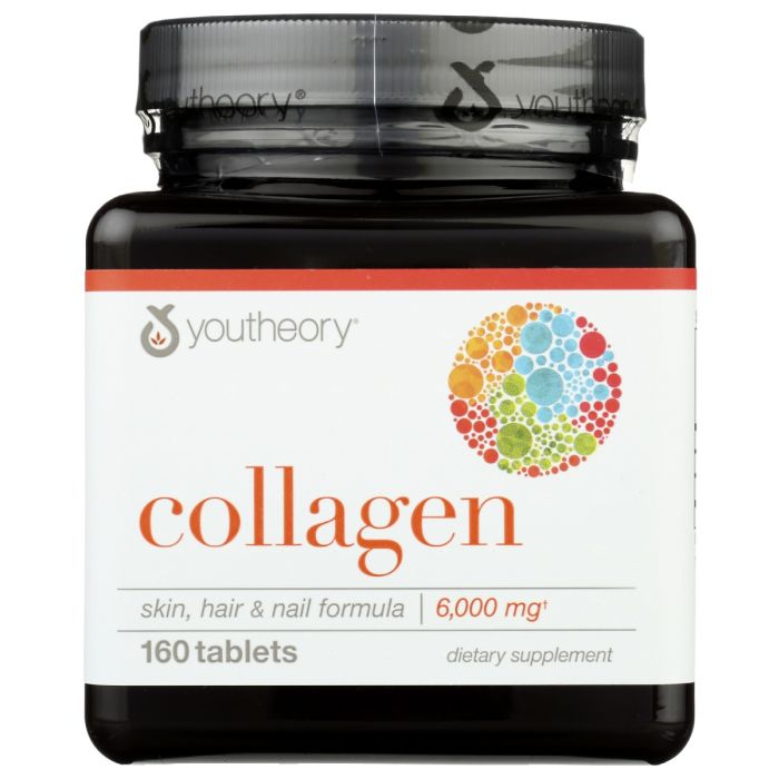 YOUTHEORY: Advanced Collagen 6000mg, 160 tb