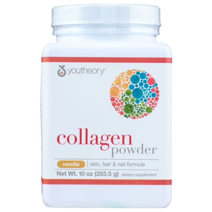 YOUTHEORY: Collagen Powder Vanilla, 10 oz