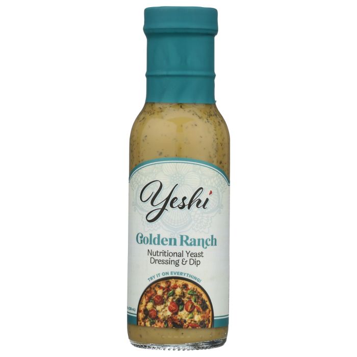 YESHI: Golden Ranch Dressing, 8 fo