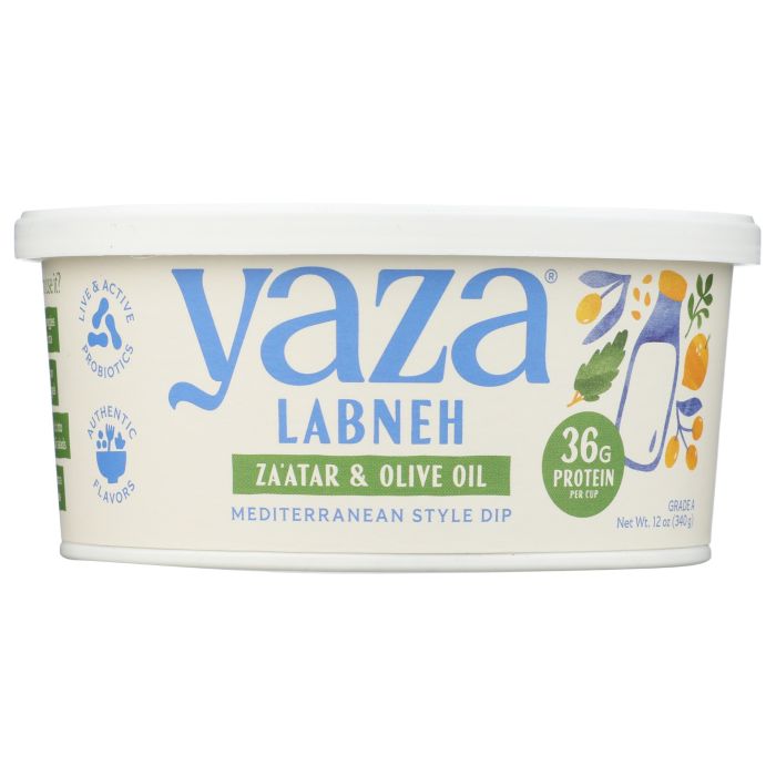 YAZA: Zaatar and Olive Oil Labneh, 12 oz
