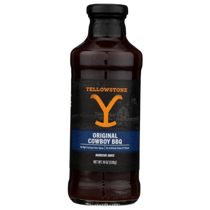 YELLOWSTONE: Original Cowboy Bbq Sauce, 19 oz