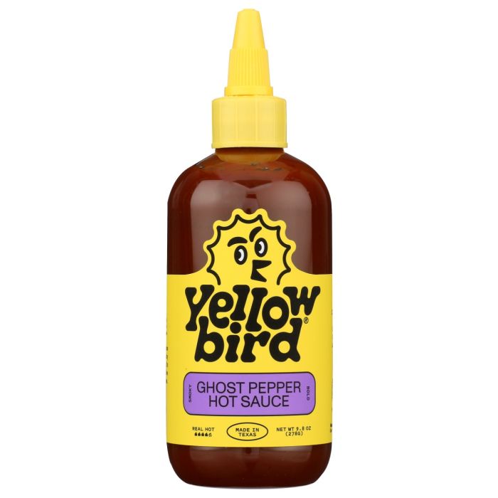 YELLOWBIRD SAUCE: Condiment Ghost Pepper, 9.8 oz