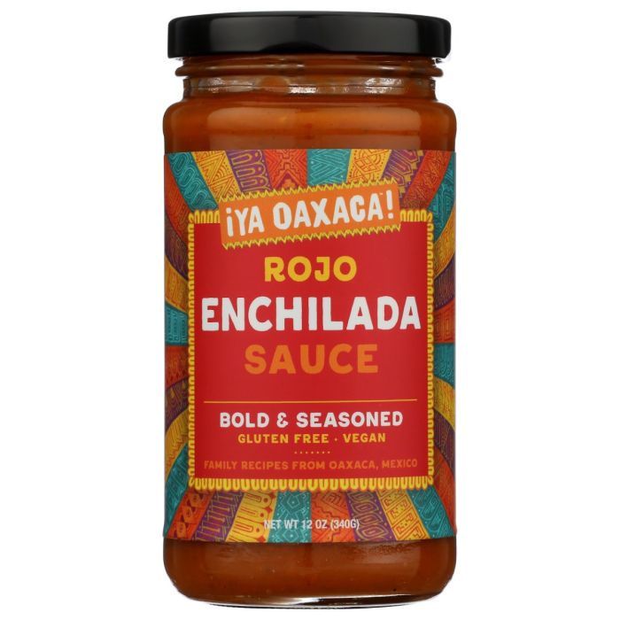 YA OAXACA: Rojo Enchilada Sauce, 12 oz