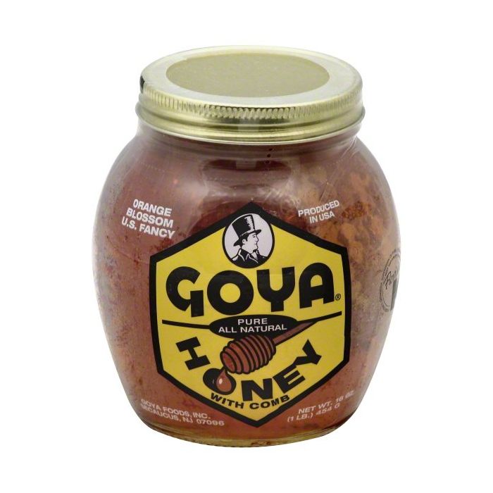 GOYA: Pure Honey With Comb, 16 oz
