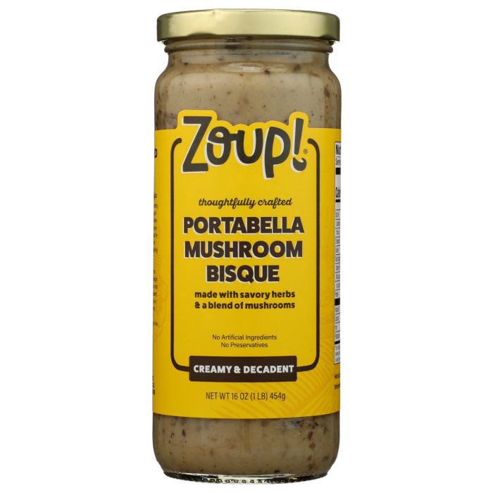 ZOUP GOOD REALLY: Portabella Mushroom Bisque, 16 oz