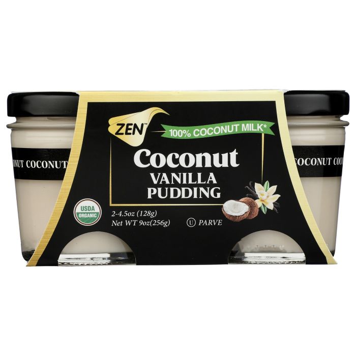 ZEN: Vanilla Coconut Pudding 2pc, 9 oz