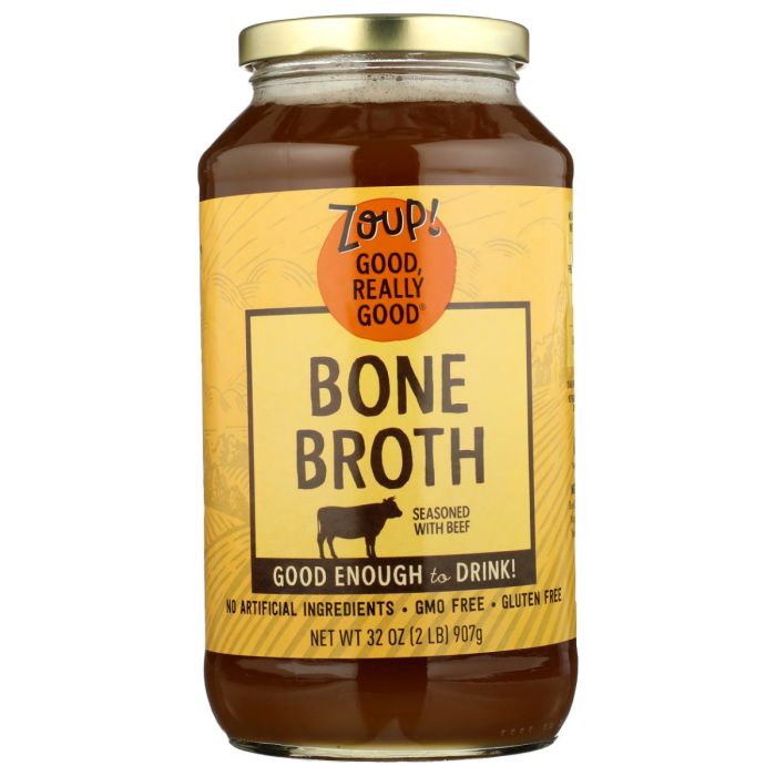 ZOUP GOOD REALLY: Beef Bone Broth, 32 oz