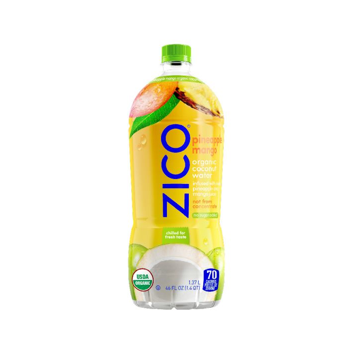 ZICO: Coconut Water Pineapple Mango Juice Blend, 1.37 lt