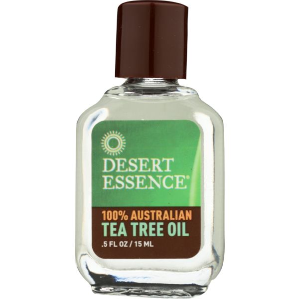 DESERT ESSENCE: 100% Australian Tea Tree Oil, 0.5 oz