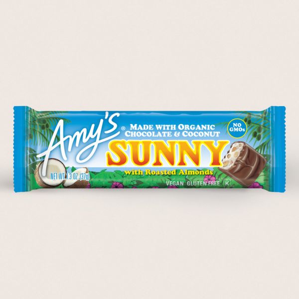 AMYS: Sunny Candy Bar, 1.3 oz