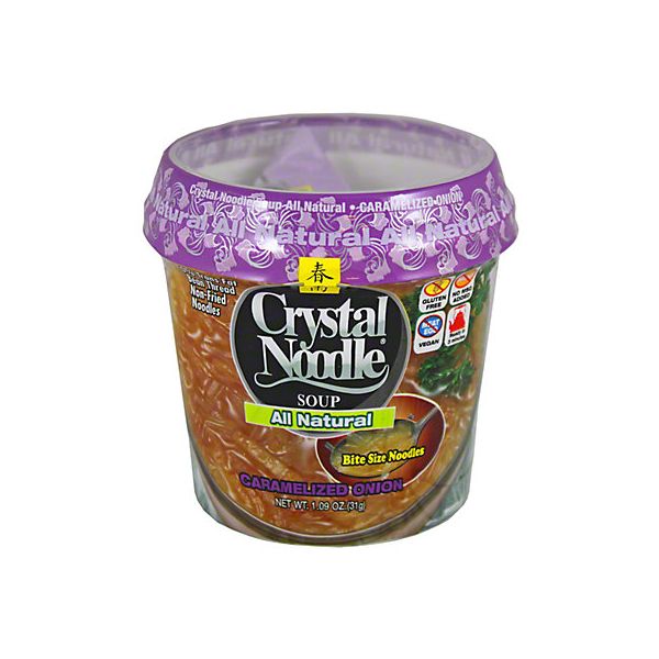 CRYSTAL NOODLE: Soup-Caramelized Onion, 1.09 oz