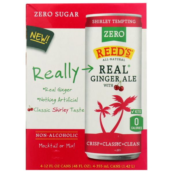 REEDS: Ginger Ale Shirley Tempti, 48 fo