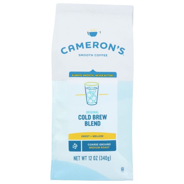 CAMERONS SPECIALTY COFFEE: Cold Brew Blend Coffee, 12 oz