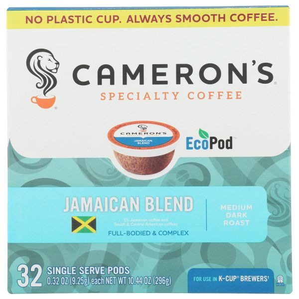 CAMERONS SPECIALTY COFFEE: Coffee Jamaican Blend, 10.44 oz